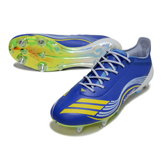 Botas de fútbol Adidas F50 Primeknit Elite Blue Mixed Studs SG Messi
