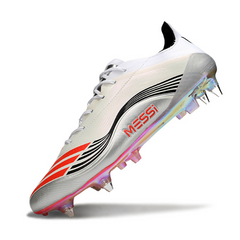 Botas de fútbol Adidas F50 Elite Messi White Pack Mixed Studs SG