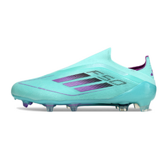 Adidas F50 Elite Laceless Light Blue Firm Ground FG Football Boot