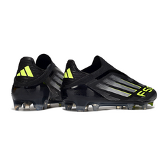 Adidas F50 Elite Laceless Black and White Firm Ground FG Football Boot