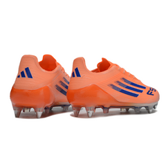 Botas de fútbol Adidas F50 Elite SG con tacos mixtos en naranja