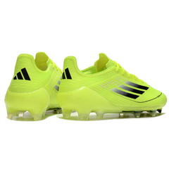 Adidas F50 Elite Green and Silver Firm Ground FG Football Boot