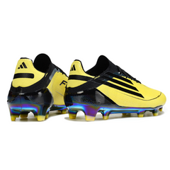 Adidas F50 Primeknit Elite Yellow and Black Firm Ground FG Football Boot