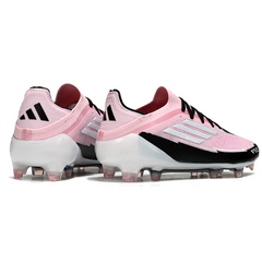 Adidas F50 Primeknit Elite Pink and Black Firm Ground FG Football Boot