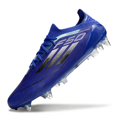 Scarpa da calcio Adidas F50 Primeknit Elite SG con tacchetti misti blu