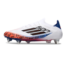Scarpa da calcio Adidas F50 Primeknit Elite Son Pack nera e gialla per terreni compatti FG
