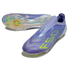 Adidas F50 Elite Laceless Purple Firm Ground FG Football Boot