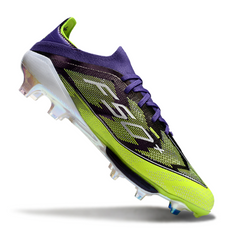 Adidas F50+ Elite Purple and Green Firm Ground FG Football Boot