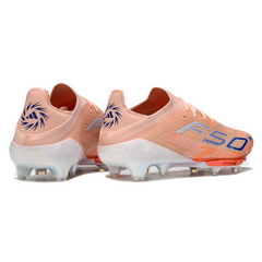 Botas de fútbol Adidas F50+ Elite naranja para terreno firme FG