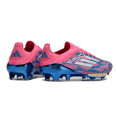 Scarpa da calcio Adidas F50+ Elite nera e bianca per terreni compatti FG