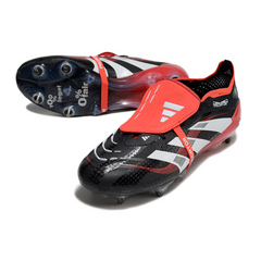 Scarpa da calcio Adidas Predator 25 Elite Moments Pack con tacchetti misti, nera e bianca, SG