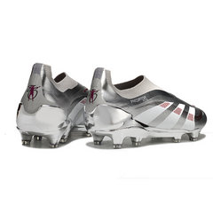 Adidas Predator 25 Elite Laceless Chrome Firm Ground FG Football Boot