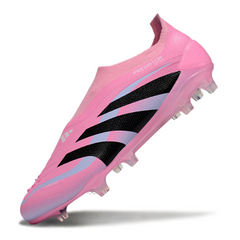 Scarpa da calcio Adidas Predator 25 Elite Laceless Light Pink Firm Ground FG