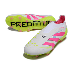 Botas de fútbol Adidas Predator 25 Elite Laceless Celestial Victory Pack para terreno firme (FG).