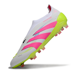 Botas de fútbol Adidas Predator 25 Elite Laceless Celestial Victory Pack para terreno firme (FG).