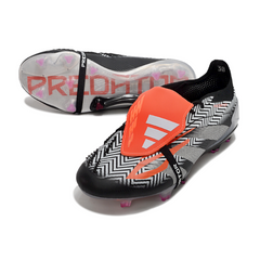 Chuteira Campo Adidas Predator 30 Elite Com Lingua FG Prata, Cinza e Branca - VENI Futebol