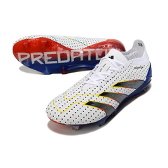 Adidas Predator 30 Elite White Blue and Orange Firm Ground FG Football Boot