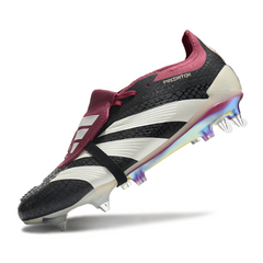 Scarpa da calcio Adidas Predator 30 Elite Predator Pack nera con tacchetti misti SG
