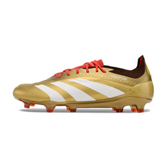 Scarpa da calcio Adidas Predator 30 Elite Gold e Red Firm Ground FG