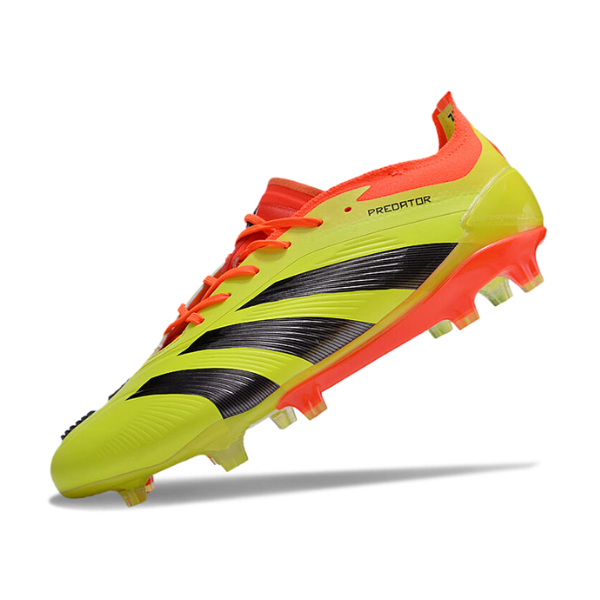 Chuteira Campo Adidas Predator 30 Elite FG Amarela e Laranja - VENI Futebol