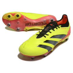 Botas de fútbol Adidas Predator 30 Elite Energy Citrus Pack con tacos mixtos SG