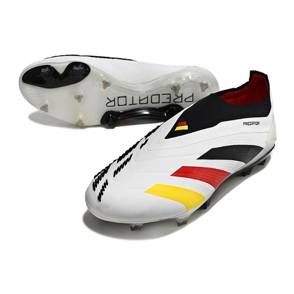 Chuteira Campo Adidas Predator 30 Elite Sem Cadarço FG Alemanha Pack - VENI Futebol