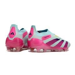 Botas de fútbol Adidas Predator 30 Elite Laceless Stellar Icon Pack para terreno firme (FG).