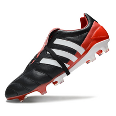 Scarpa da calcio Adidas Predator Mutator Mania Elite nera e rossa per terreni compatti FG