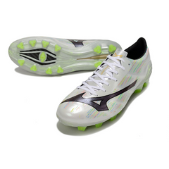 Bota de fútbol Mizuno Alpha White Firm Ground FG