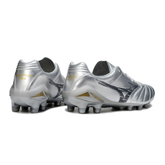 Botas de fútbol Mizuno Morelia Neo IV Pro Silver Firm Ground FG