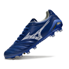 Mizuno Morelia Neo IV Pro Blue and White Firm Ground FG Football Boot