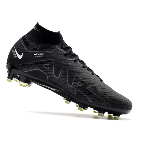 Chuteira Campo Nike Air Zoom Mercurial Superfly 9 Elite AG Black Pack - VENI Futebol