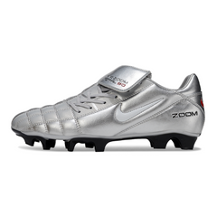 Nike Air Zoom Total 90 III Silver Firm Ground FG Football Boot
