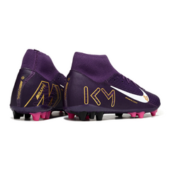Scarpa da calcio Nike Air Zoom Mercurial Superfly 10 Academy Mbappe Purple Pack per terreni artificiali AG