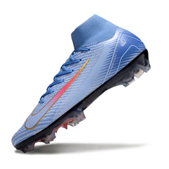 Botas de fútbol Nike Air Zoom Mercurial Superfly 10 Elite Light Blue Firm Ground FG