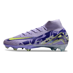 Botas de fútbol Nike Air Zoom Mercurial Superfly 10 Elite Purple Pack para terreno firme (FG).