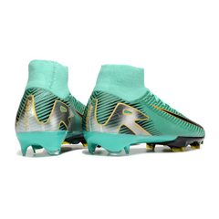 Nike Air Zoom Mercurial Superfly 10 Elite Light Green Firm Ground FG Football Boot