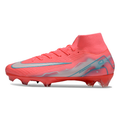 Botas de fútbol Nike Air Zoom Mercurial Superfly 10 Elite Rosa Claro para Terreno Firme (FG)