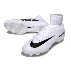 Nike Mercurial Superfly 5 Elite White and Black Firm Ground FG Football Boot