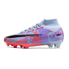 Botas de fútbol Nike Mercurial Superfly 9 Elite Dreamspeed 006 Pack negras y azules para terreno firme (FG).