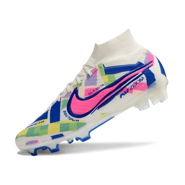 Chuteira Campo Nike Zoom Mercurial Superfly 9 Elite FG SolCal Pack - VENI Futebol