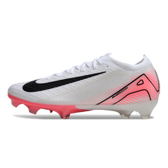 Scarpa da calcio Nike Air Zoom Mercurial Vapor 16 Elite bianca e rosa chiaro per terreni compatti FG