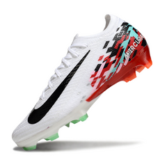 Nike Air Zoom Mercurial Vapor 16 Elite White and Red Firm Ground FG Football Boot