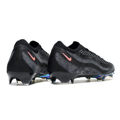 Botas de fútbol Nike Air Zoom Mercurial Vapor 16 Elite negras holográficas para terreno firme (FG).