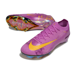 Botas de fútbol Nike Air Zoom Mercurial Vapor 16 Elite moradas para terreno firme (FG).