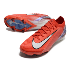 Scarpa da calcio Nike Air Zoom Mercurial Vapor 16 Elite rossa e nera per terreni compatti FG