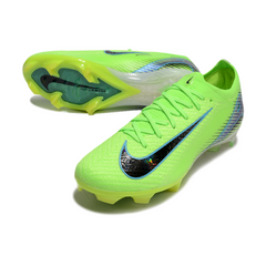 Nike Air Zoom Mercurial Vapor 16 Elite Green and Light Blue Firm Ground FG Football Boot