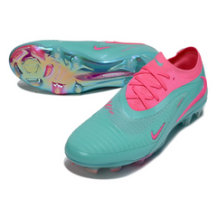Nike Phantom 6 Elite Light Blue and Pink Firm Ground FG Football Boot