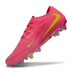 Scarpa da calcio Nike Phantom 6 Elite rosa e verde per terreni compatti FG