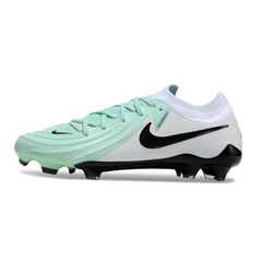Nike Phantom GX2 Elite Light Green and White Firm Ground FG Football Boot